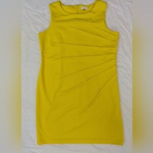 Women's Calvin Klein Sunburst Side Rouche Dress